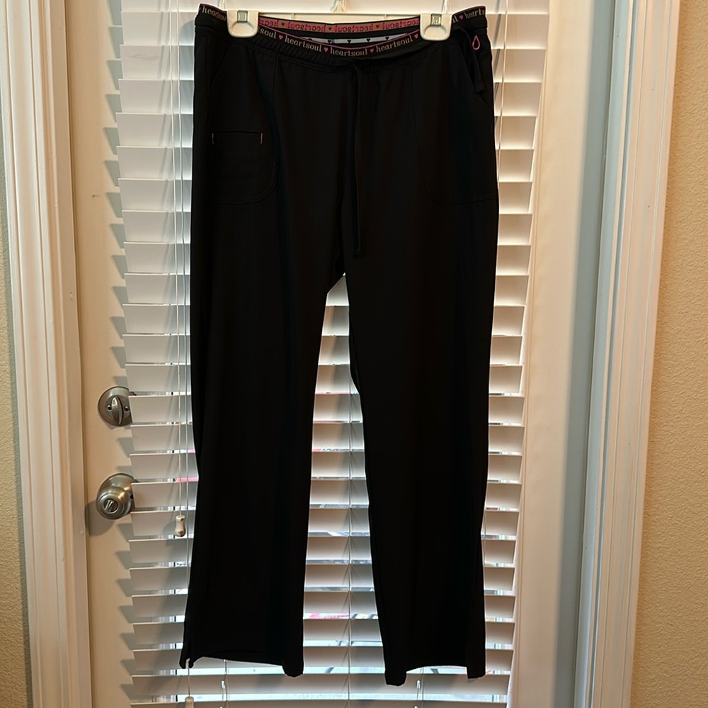 Heart & Soul Large Petite Scrub Pants